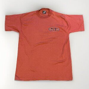 Vintage 90s Canada Niagara Falls Single Stitch Tee Shirt Sz M Pink Made In USA